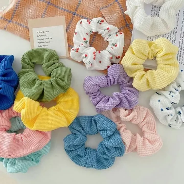 Dây Buộc Tóc Scrunchie Vải