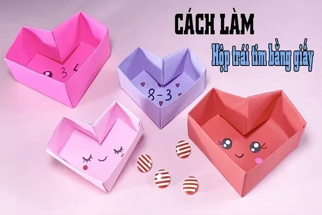 Hộp Quà Hình Trái Tim
